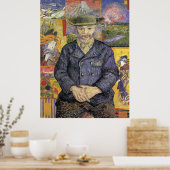 Van Gogh Portret van Pere Tanguy Post-Impressionis Poster (Keuken)
