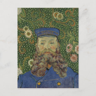 Van Gogh   Portret van Postman Joseph Roulin II Aankondigingskaart