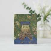 Van Gogh | Portret van Postman Joseph Roulin II Aankondigingskaart (Staand voorkant)