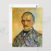 Van Gogh Portret van Trabuc, impressionisme Briefkaart (Voorkant / Achterkant)