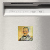 Van Gogh Portret van Trabuc,  impressionisme Magneet (Insitu (Vaatwasser))