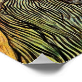 Van Gogh Portret van Trabuc, impressionisme Poster (Hoek)