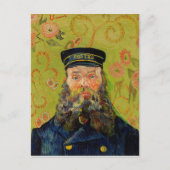 Van Gogh Postman. Portret impressionisme kunst Briefkaart (Voorkant)