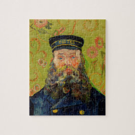 Van Gogh Postman. Portret impressionisme kunst Legpuzzel