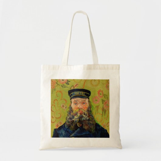 Van Gogh Postman. Portret impressionisme kunst Tote Bag (Voorkant)