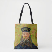 Van Gogh Postman. Portret impressionisme kunst Tote Bag (Voorkant)