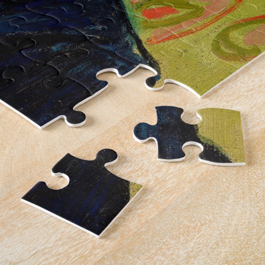 Van Gogh Postman Portret schilderend oude Antiek k Legpuzzel (Zijkant)