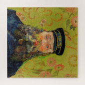 Van Gogh Postman Portret schilderend oude Antiek k Legpuzzel (Horizontaal)