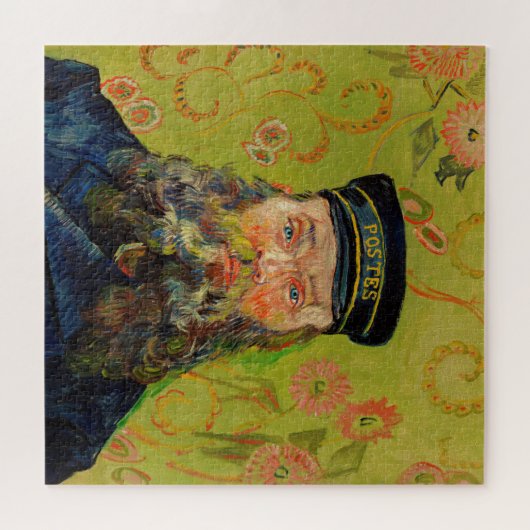 Van Gogh Postman Portret schilderend oude Antiek k Legpuzzel (Horizontaal)