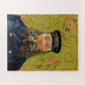 Van Gogh Postman Portret schilderend oude Antiek k Legpuzzel (Horizontaal)