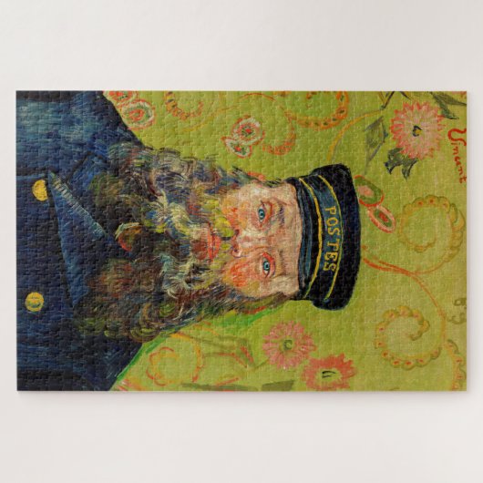 Van Gogh Postman Portret schilderend oude Antiek k Legpuzzel (Horizontaal)
