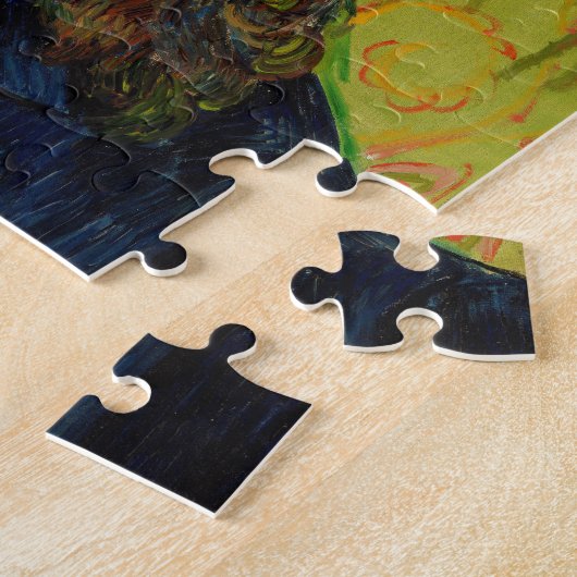 Van Gogh Postman Portret schilderend oude Antiek k Legpuzzel (Zijkant)