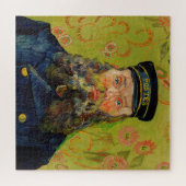 Van Gogh Postman Portret schilderend oude Antiek k Legpuzzel (Horizontaal)