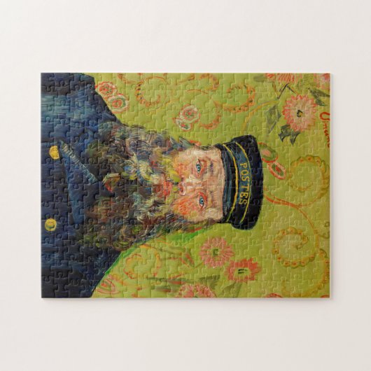 Van Gogh Postman Portret schilderend oude Antiek k Legpuzzel (Horizontaal)