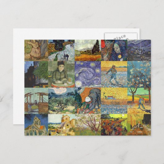 Van Gogh producten Briefkaart (Voorkant / Achterkant)