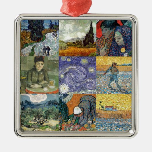 Van Gogh producten Metalen Ornament (Voorkant)