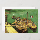 Van Gogh Quay met Mannen die zandschotten lossen (Voorkant / Achterkant)