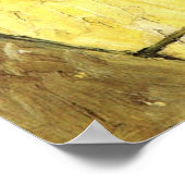 Van Gogh Quay met Mannen die zandschotten lossen Poster (Hoek)