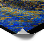 Van Gogh Raccoon Drunk Pes Out In Bathroom Meme  Poster (Hoek)