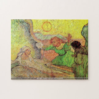 van Gogh-Raising van Lazarus na Rembrandt Puzzle Legpuzzel