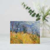 Van Gogh - Rand van een Tarwegebied met Poppies Briefkaart (Staand voorkant)