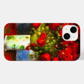 Van Gogh Red Poppies Case-Mate iPhone Case (Achterkant (horizontaal))