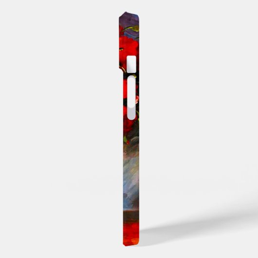 Van Gogh Red Poppies Case-Mate iPhone Case (Achterkant / Links)