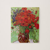 Van Gogh Red Poppies en Daisies Puzzle Legpuzzel (Verticaal)