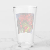 Van Gogh Red Poppies Glas (Achterkant)