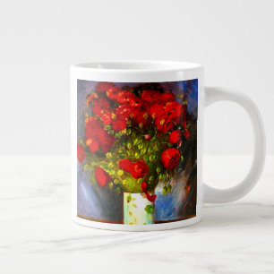 Van Gogh Red Poppies Grote Koffiekop