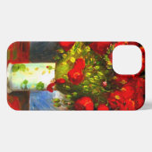 Van Gogh Red Poppies iPhone Hoesje (Achterkant horizontaal)