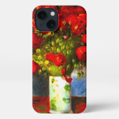 Van Gogh Red Poppies iPhone Hoesje (Achterkant)