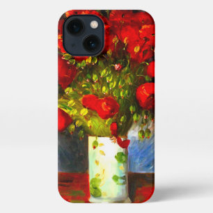 Van Gogh Red Poppies iPhone 13 Hoesje