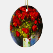 Van Gogh Red Poppies Keramisch Ornament (Rechts)