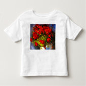 Van Gogh Red Poppies Kinder Shirts (Voorkant)