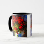 Van Gogh Red Poppies Mok (Voorkant links)