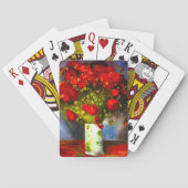 Van Gogh Red Poppies Pokerkaarten (Achterkant)