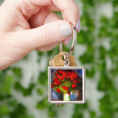 Van Gogh Red Poppies Sleutelhanger (Hand)