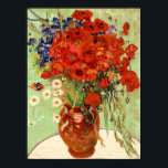 Van Gogh Red Poppies still Life Poster<br><div class="desc">Dit meesterwerk heet "Stilleven met Daisies en Poppies" en werd in 1890 gedaan door Vincent van Gogh (1853-1890). Het is onze Fine Art Series nr. 246.</div>