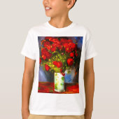 Van Gogh Red Poppies T-shirt (Voorkant)