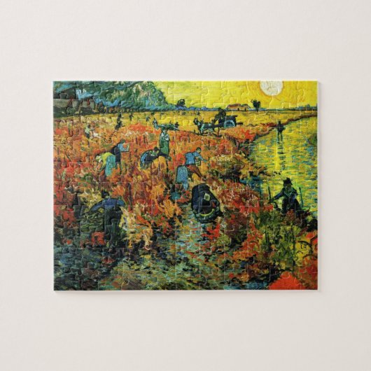 Van Gogh Red Vineyards in Arles Puzzle Legpuzzel (Horizontaal)