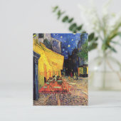 Van Gogh Restaurant Zachte Openingsuitnodiging Briefkaart (Staand voorkant)