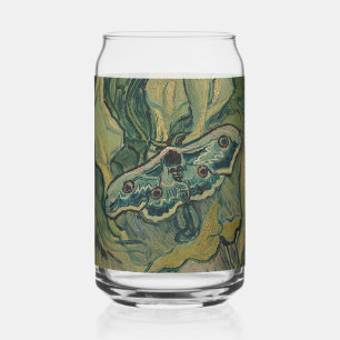 Van Gogh Reuzenpauwvlinder Vintage Natuur KunstVan Blikvorm Glas