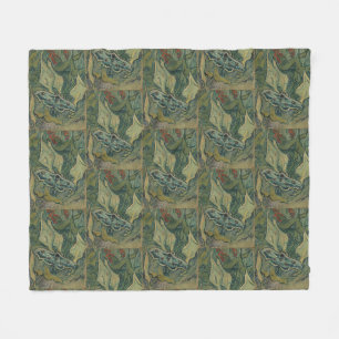 Van Gogh Reuzenpauwvlinder Vintage NatuurkunstVan Fleece Deken
