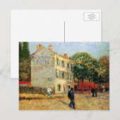 Van Gogh Rispal Restaurant te Asnieres Briefkaart (Voorkant / Achterkant)