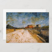 Van Gogh Road die langs de Parijse ramee rijdt (Voorkant / Achterkant)