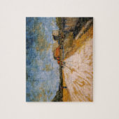 Van Gogh Road die langs de Parijse ramee rijdt Legpuzzel (Verticaal)