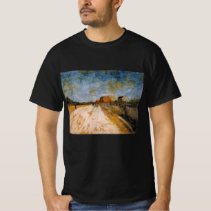 Van Gogh Road die langs de Parijse ramee rijdt T-shirt
