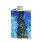 Van Gogh Road met Cypress en Star Heupfles (Links)