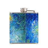 Van Gogh Road met Cypress en Star Heupfles (Achterkant)